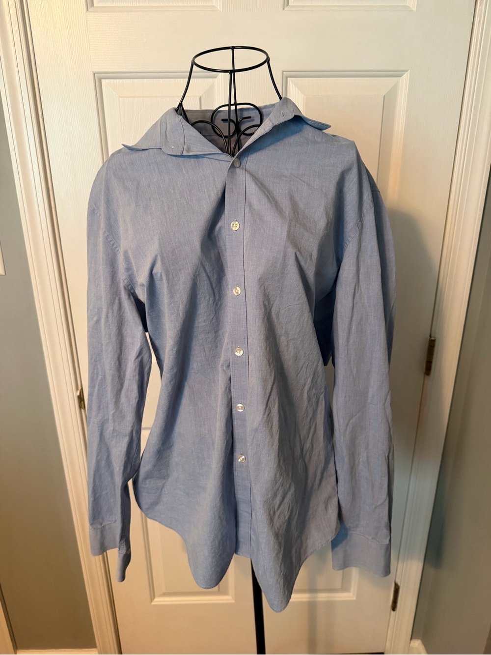 Dkny Light Blue Men's Dress Shirt
